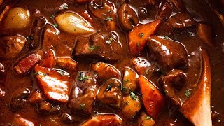 Beef Bourguignon Beef Burgundy [upl. by Ylrebmic222]