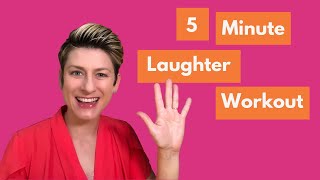 5 Minute Laughter Yoga Workout [upl. by Milde]