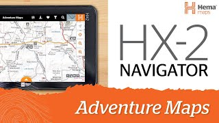 Hema HX2  Adventure Maps [upl. by Irrot]