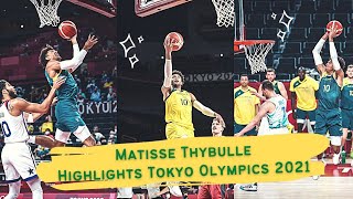 Matisse Thybulle Highlights in Tokyo Olympics 2021 [upl. by Opportina]