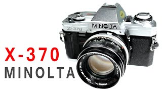 How To Use Minolta X370 X300 X7A Film Camera [upl. by Eetsim]