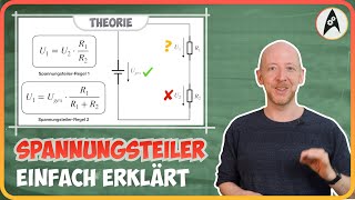 Kurz erklärt SpannungsteilerRegel  Lerne Elektronik [upl. by Catlee]