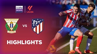 Leganes v Atletico Madrid  LaLiga 2425  Match Highlights [upl. by Arol]