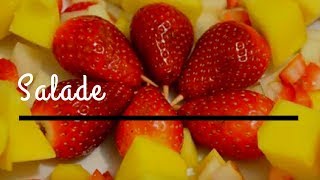 Salade de fruits simple et rapide ♡ [upl. by Yekcor]