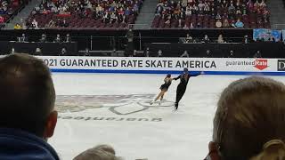 Aleksandra Boikova  Dmitrii Kozlovski  Skate America 2021 SP [upl. by Neslund]