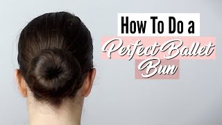 How To Do a Perfect Ballet Bun  Suffolk Dance [upl. by Wichern]