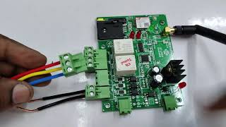 GSM BASED 3 PHASE MOTOR CONTROL [upl. by Aicrop]