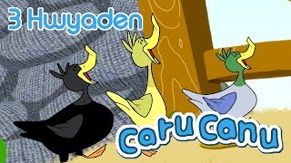 Caru Canu  3 Hwyaden Lon Welsh Childrens Song [upl. by Htebarual]