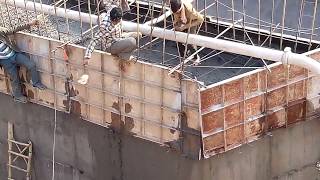 SHUTTERING FAILURE  civil bridge site failure Prateek saini vlogs civil Engineer [upl. by Savart]