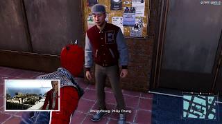 College Buddies  Side Mission Guide  SPIDERMAN PS4  RetroGAMEz [upl. by Sirron]