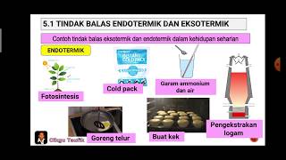 SAINS Tingkatan 3 KSSM BAB 5 TERMOKIMIA [upl. by Yesiad159]