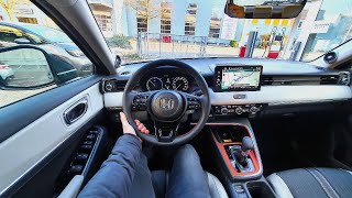 New Honda HRV Hybrid 2022 Test Drive POV [upl. by Einnim484]