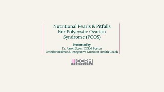 Polycystic Ovarian Syndrome PCOS Nutrition and Diet Guide [upl. by Esoryram262]