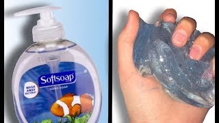 SOAP SLIME 💦 Testing NO GLUE SLIME Recipes [upl. by Madai]