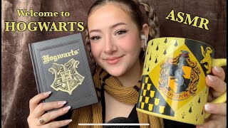 ASMR Hufflepuff Welcomes You to Hogwarts Harry Potter Roleplay [upl. by Wolfort825]