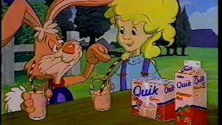 Nestle Strawberry Quik  1990 TV Commercial [upl. by Assital]