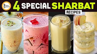 4 Special Sharbat Recipes by Food Fusion [upl. by Sanfo]