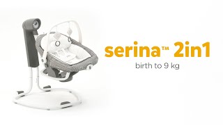 Joie serina™ 2in1  Leading Swing amp Rocker for Newborns [upl. by Mikkel]