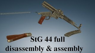 StG 44 full disassembly amp assembly [upl. by Ameehsat]