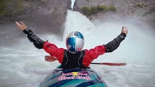 Massive 35m Kayak Drop from Keyhole Falls [upl. by Oregolac]