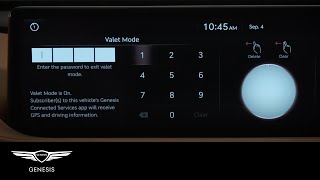 Valet Mode  Genesis GV70  HowTo  Genesis USA [upl. by Azirb82]