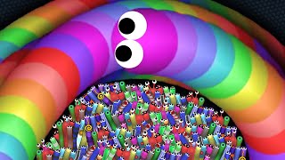 Slitherio AI 200000 Score Epic Slitherio Gameplay [upl. by Maddeu]