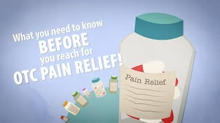 OTC Pain Medication What You Need to Know [upl. by Alcine]