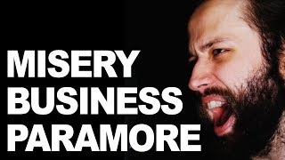 PARAMORE  quotMisery Businessquot Cover by Jonathan Young amp Halocene [upl. by Jer]