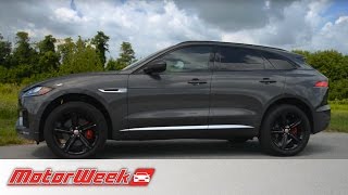 Road Test 2017 Jaguar FPACE  Crossover Utility Cat [upl. by Tehr]