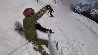 Chamonix 2023 snowboarding [upl. by Lambart]