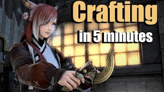 Crafting in 5 Minutes  All You Need to Know as DoH Beginner [upl. by Anivel]