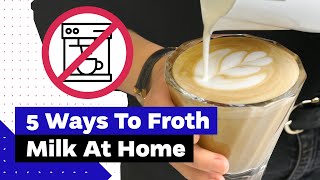 How To Froth Milk At Home Best Milk Frothers Review [upl. by Ilrebmik]