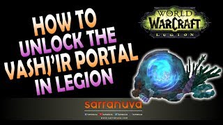 How To Unlock The Vashjir Portal  Still works for The War Within [upl. by Anivel]