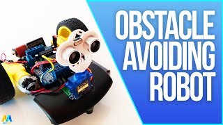 Arduino Obstacle Avoiding Robot [upl. by Annice491]