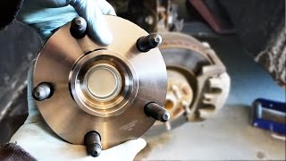 Hub Bearing Replacement Fast and Easy [upl. by Gasper]