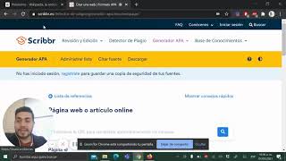 Citar páginas web en APA en 10 segundos [upl. by Lydie832]