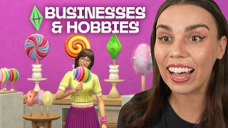 Crafting Candy and Store Opening Businesses amp Hobbies part 2 [upl. by Annay]