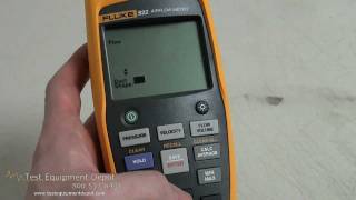 Fluke 922 Airflow MeterMicromanometer [upl. by Strade]