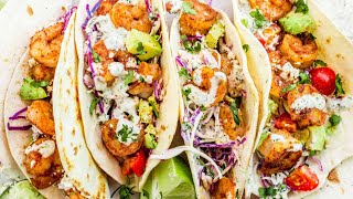 Shrimp Taco Recipe [upl. by Atikehs]