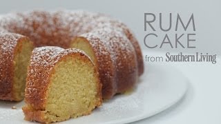 How to Make Classic Rum Cake  MyRecipes [upl. by Kcirdderf231]