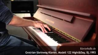 GrotrianSteinweg Klavier Modell Classic 124  Schubert Impromptu [upl. by Qifahs]