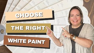 How to Choose the Right White Paint for Your Home [upl. by Yreva247]