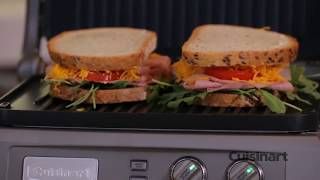 Panini Sandwich using the Cuisinart Griddler® Deluxe [upl. by Leveridge]