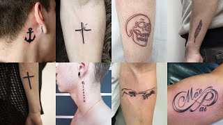 Tatuagens pequenas para homens para se inspirar parte 7 [upl. by Clemence634]