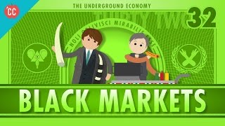 The Underground Economy Crash Course Economics 32 [upl. by Rekcut]