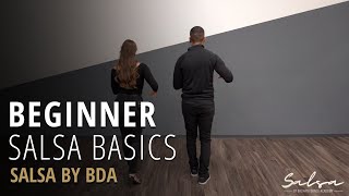 Salsa Dancing Beginner Basics Tutorial Video [upl. by Meredeth711]