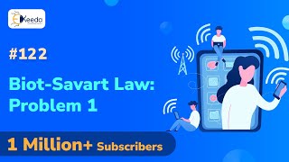 BiotSavart Law Problem 1  Steady Magnetic Field  Electromagnetic Field and Wave Theory [upl. by Arriat]