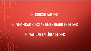 ¿Cómo obtener tu RFC sin contraseña y sin acudir a las oficinas de SAT [upl. by Harriot]