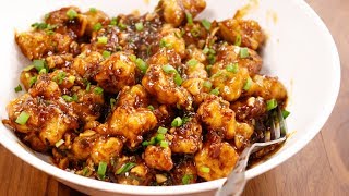 Gobi Manchurian  Easy amp Crispy Restaurant Style Recipe  CookingShooking [upl. by Nnaeilsel]