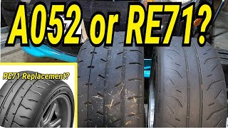 Advan A052 vs Bridgestone RE71 Review and Comparison and Potenza RE71RS Preview [upl. by Nohsauq]